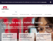 Tablet Screenshot of instron.co.hu